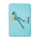 Snelheid schaatsen badmat (Voorkant Verticaal)