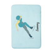 Snelheid schaatsen badmat (Voorkant Verticaal)