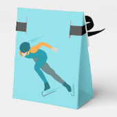 Snelheid schaatsen bedankdoosjes (Achterkant)