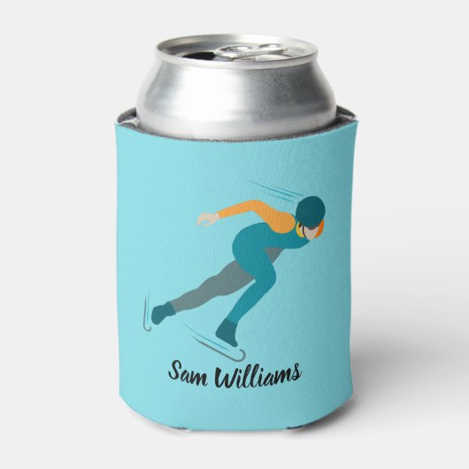 Snelheid schaatsen blikjeskoeler (Blikje Voorkant)