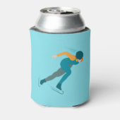 Snelheid schaatsen blikjeskoeler (Blikje Achterkant)