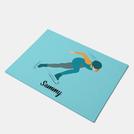 Snelheid schaatsen deurmat (Schuin)