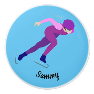 Snelheid schaatsen keramische knop