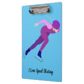 Snelheid schaatsen klembord (Links)