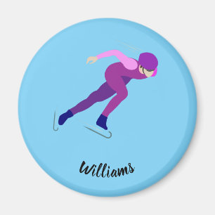 Snelheid schaatsen magneet