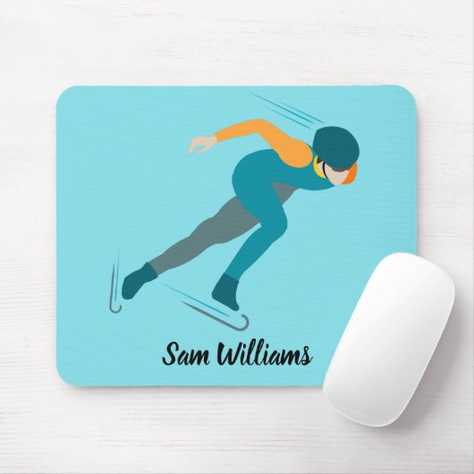 Snelheid schaatsen muismat (Met muis)