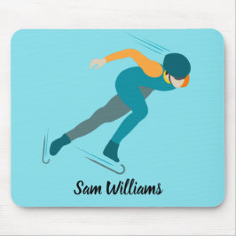 Snelheid schaatsen muismat