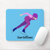 Snelheid schaatsen muismat (Met muis)