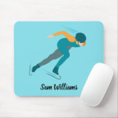 Snelheid schaatsen muismat (Met muis)