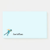 Snelheid schaatsen post-it® notes (Voorkant)