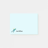 Snelheid schaatsen post-it® notes (Voorkant)