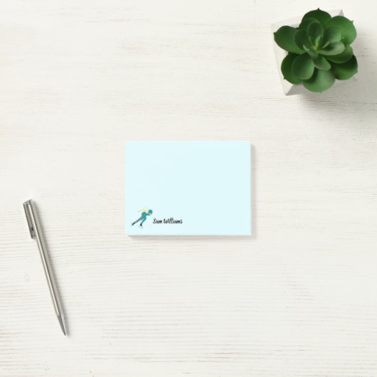 Snelheid schaatsen post-it® notes (Kantoor)