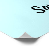 Snelheid schaatsen poster (Hoek)