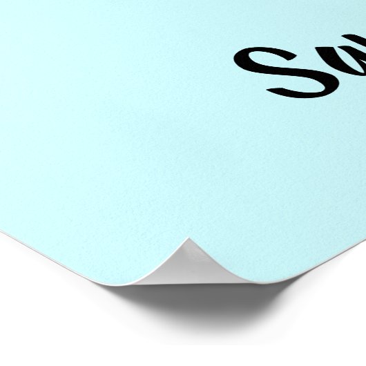 Snelheid schaatsen poster (Hoek)