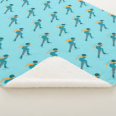 Snelheid schaatsen sherpa deken (3/4)