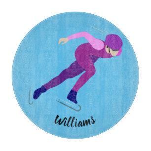 Snelheid schaatsen snijplank