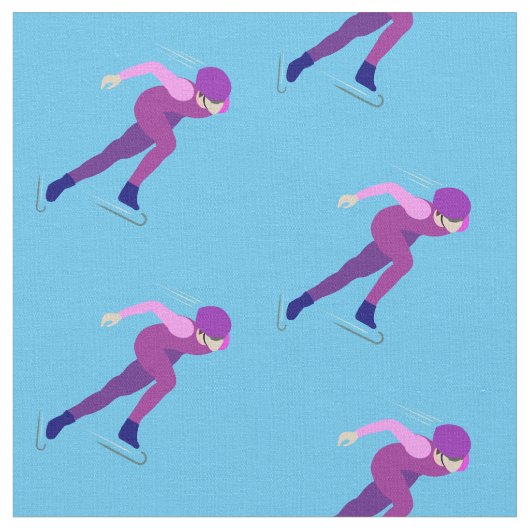 Snelheid schaatsen stof (Close Up)