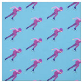 Snelheid schaatsen stof (Swatch)