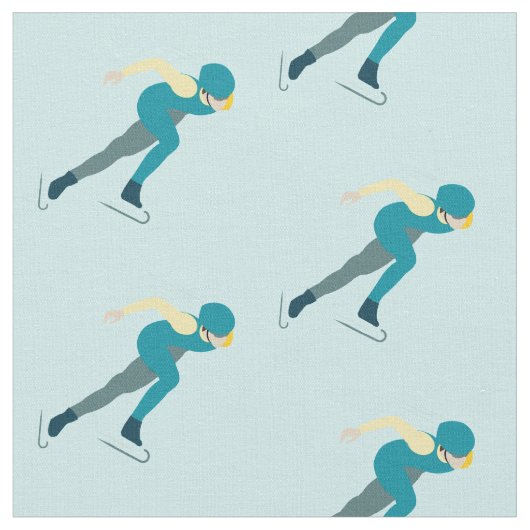 Snelheid schaatsen stof (Close Up)