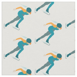 Snelheid schaatsen stof