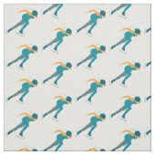 Snelheid schaatsen stof (Swatch)