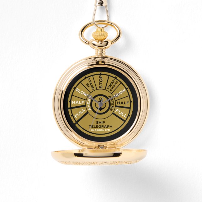 Snelheid Titanic-schip Horloge (Voorkant)