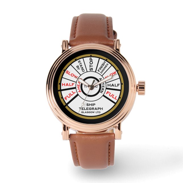 Snelheid Titanic-schip Horloge (Voorkant)
