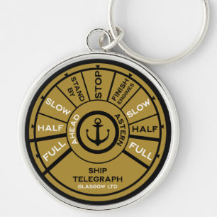 Snelheid Titanic-schip Sleutelhanger