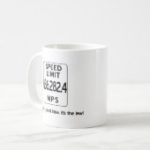 Snelheid van de lichte mok (Voorkant links)