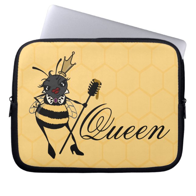 SNELHEID VAN KONINGBEE LAPTOP SLEEVE (Voorkant)