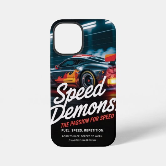 Snelheid Vermogen iPhone Hoesje (Achterkant)