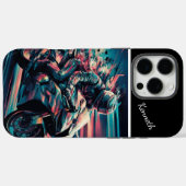 Snelheid vervaagd motorrijden Case-Mate iPhone case (Achterkant (horizontaal))