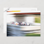 Snelheid vervagen briefkaart (Voorkant / Achterkant)