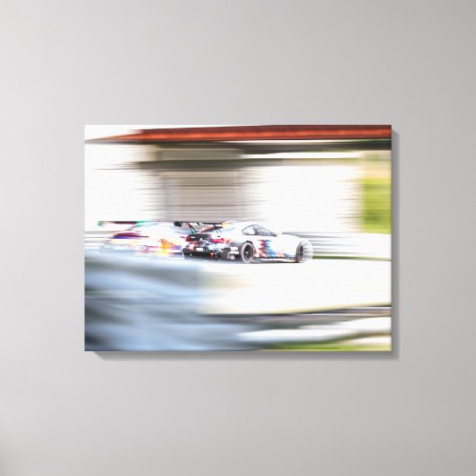 Snelheid vervagen canvas afdruk (Voorkant)
