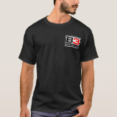 Snelheid zwarte T T-shirt (Voorkant)