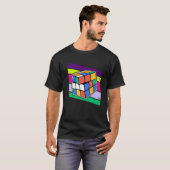 Snelheids Kubus Puzzel T-shirt (Voorkant volledig)