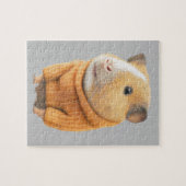 SNELHEIDSAMSTER IN ZWARE JIGSAW PUZZLE LEGPUZZEL (Horizontaal)