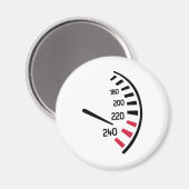 Snelheidsauto Magneet (Voorkant / Achterkant)