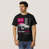 Snelheidsauto T-shirt (Voorkant volledig)