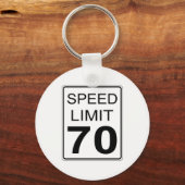 Snelheidsbeperking Sleutelhanger (Voorkant)