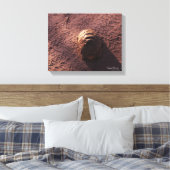 Snelheidsbom Canvas Afdruk (Insitu (Slaapkamer))