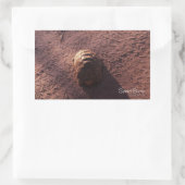 Snelheidsbom Rechthoekige Sticker (Tas)