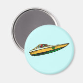 Snelheidsboot Magneet (Voorkant / Achterkant)