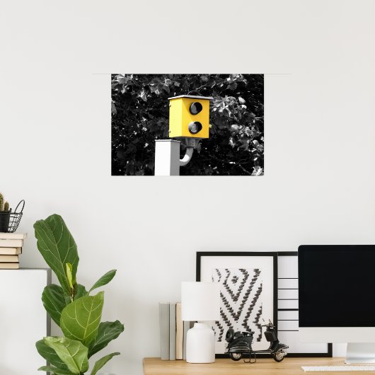 Snelheidscamera Poster (Thuiskantoor)