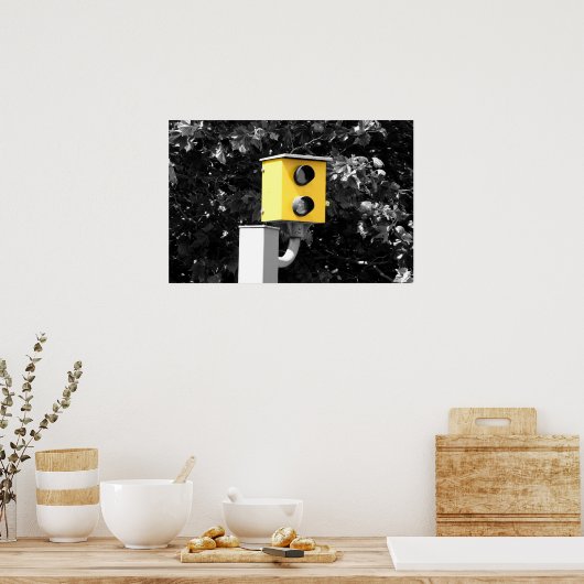 Snelheidscamera Poster (Keuken)