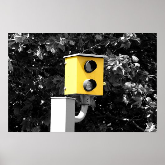 Snelheidscamera Poster (Voorkant)