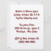 "SNELHEIDSCARECROW" (FOTOG.) KAART (Achterkant)