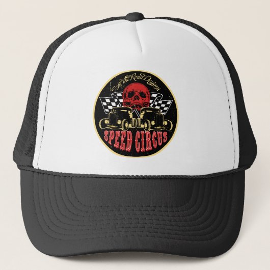 SnelheidsCircus Trucker Pet (Voorkant)