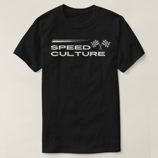 Snelheidscultuur T-shirt (Design voorkant)