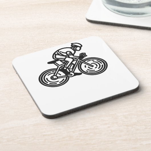 snelheidscyclus bier onderzetter (Linkerzijde)